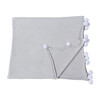 Bubbly Baby Blanket, Light Grey - Blankets - 3
