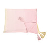 Ombre Baby Blanket, Soft Pink/Vanilla - Blankets - 3