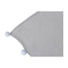Bubbly Baby Blanket, Light Grey - Blankets - 4