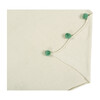 Bubbly Baby Blanket, Natural/Green - Blankets - 4