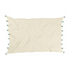 Bubbly Baby Blanket, Natural/Green - Blankets - 5