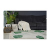 Bubbly Baby Blanket, Natural/Green - Blankets - 6