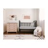 3 Piece Organic Knit Nursery Bedding Set, Desert Mist - Crib Sheets - 6