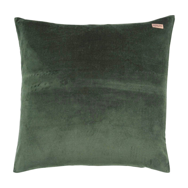 Velvet Euro Sham, Kombu Green - Pillows - 1