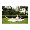 Small Blanket in Dusty Pink Floral Cotton - Blankets - 2