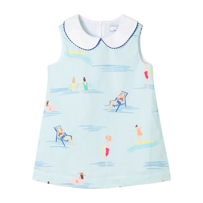 Maddie Dress, Beach Ball Print