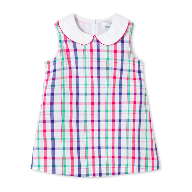 Maddie Dress, Sherbert Plaid - Dresses - 1