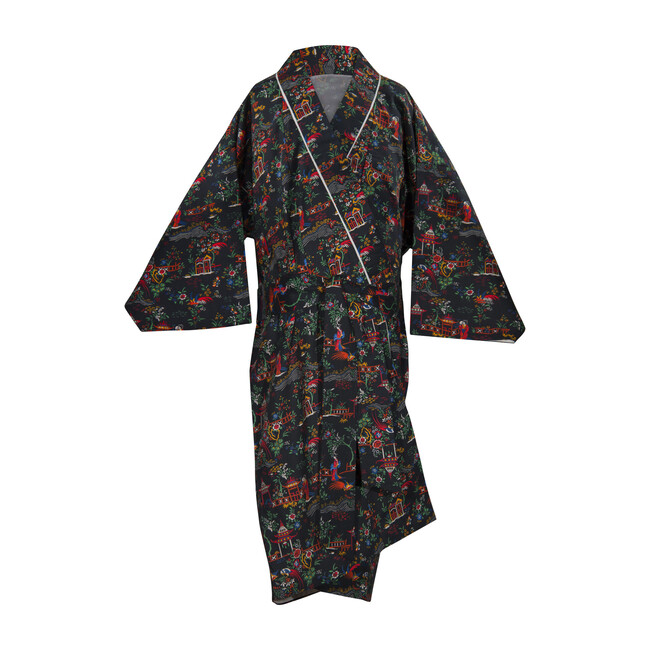 Veetzie Kimono Robe, Liberty of London Peony Pavilion - Robes - 1