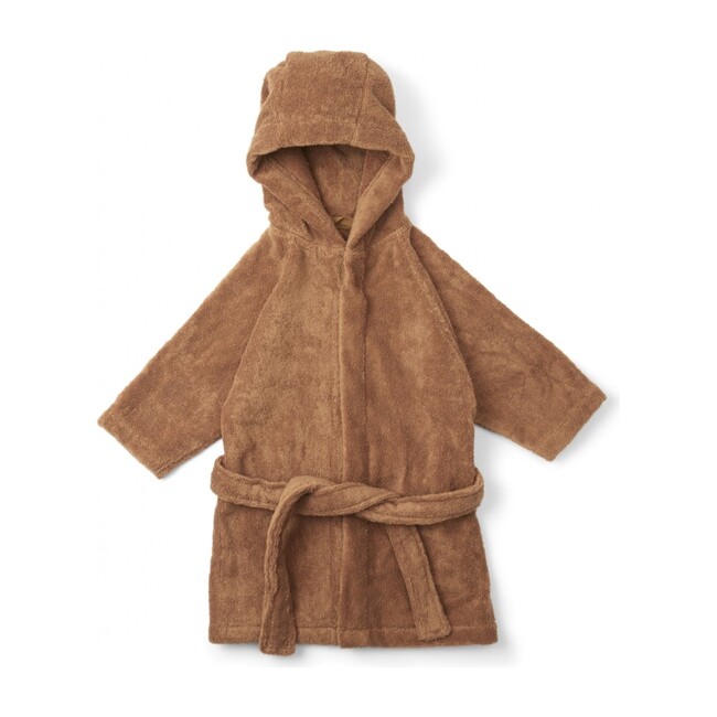 Kids Terry Bathrobe, Almond