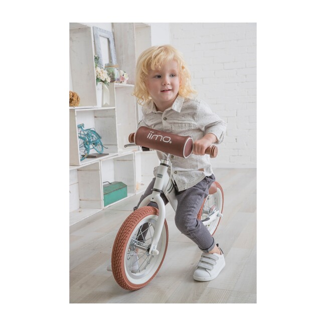 12" Balance Bike, Gentle White