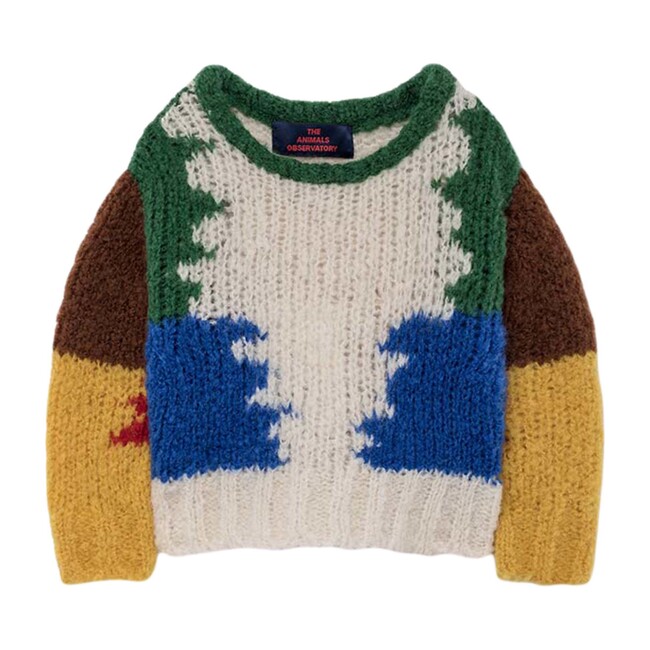 Baby Blowfish Sweater, Multicolor - The Animals Observatory Tops ...