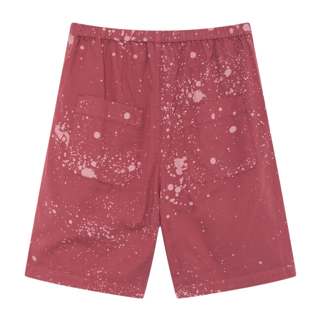 Bee Bermuda Shorts, Maroon Splashes - Shorts - 2