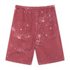 Bee Bermuda Shorts, Maroon Splashes - Shorts - 2