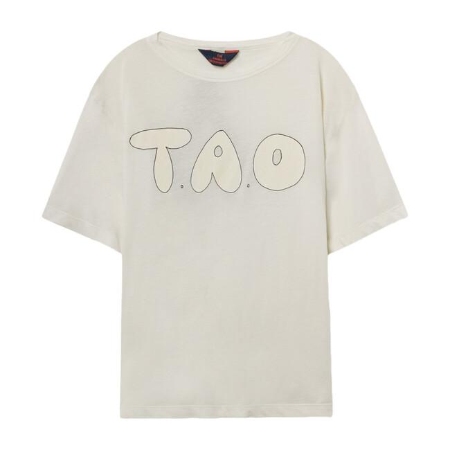 Rooster Oversize T-Shirt, White TAO - Tees - 1