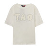 Rooster Oversize T-Shirt, White TAO - Tees - 1 - thumbnail