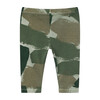 Baby Camouflage Penguin Leggings, Green - Leggings - 2