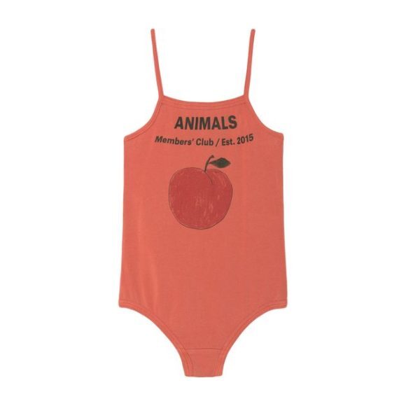Fish Swimsuit, Red Peach - One Pieces - 1