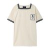 Whistler Tunic, Raw White Blue Logo - Tunics - 1 - thumbnail