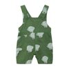Baby Goose Overalls, Green Shells - Onesies - 1 - thumbnail