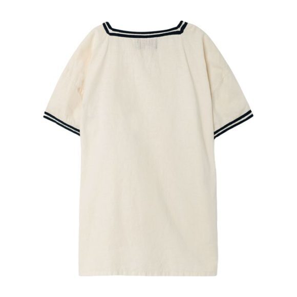 Whistler Tunic, Raw White Blue Logo - Tunics - 2