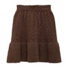 Lynx Skirt, Deep Brown - Skirts - 1 - thumbnail