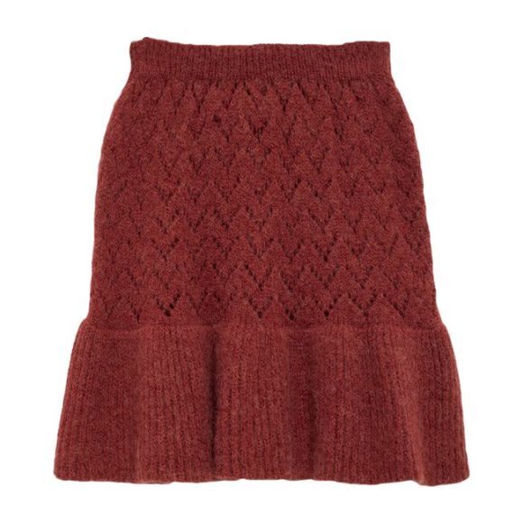 Lynx Skirt, Red Apple - Skirts - 2