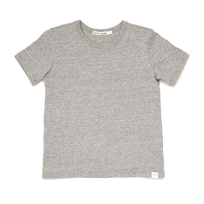 Sasha Classic Tee, Heather Grey