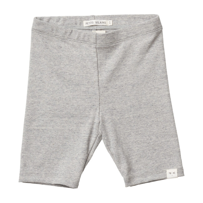 Laure Bike Short, Heather Grey - Shorts - 1