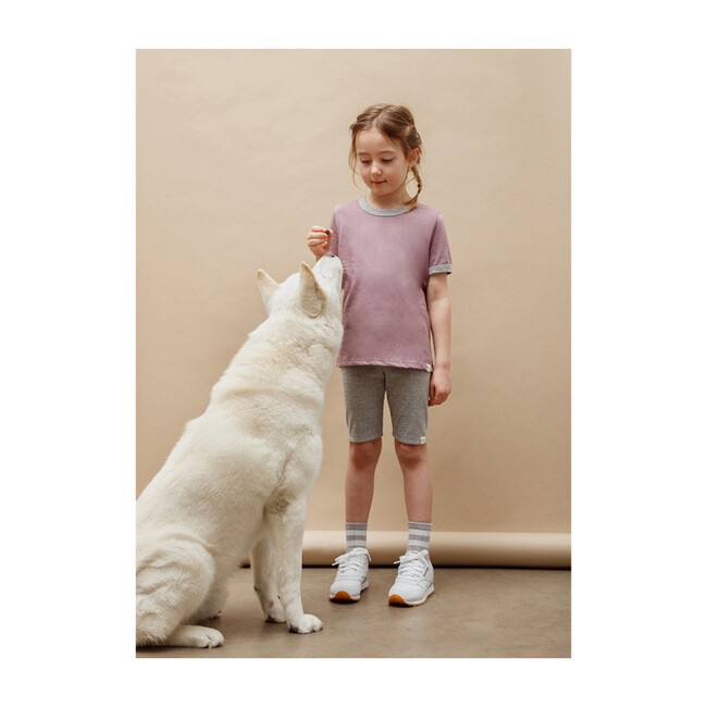 Laure Bike Short, Heather Grey