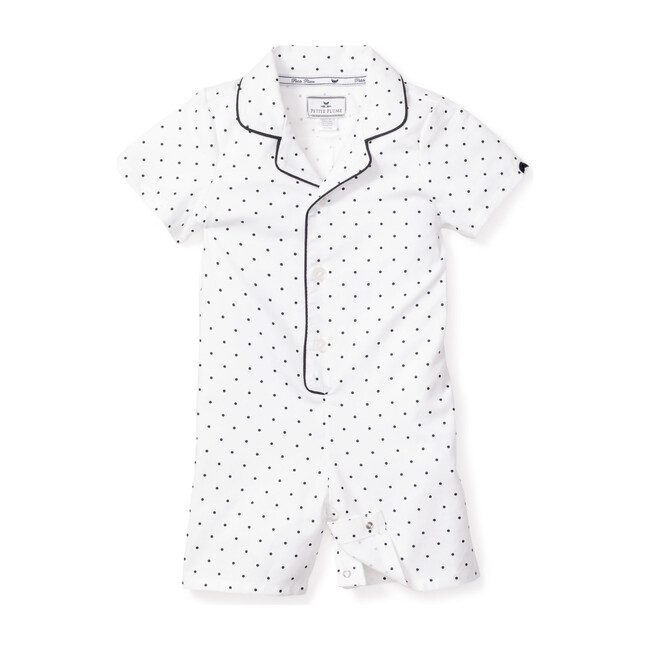 Infant Summer Romper, Pin Dots