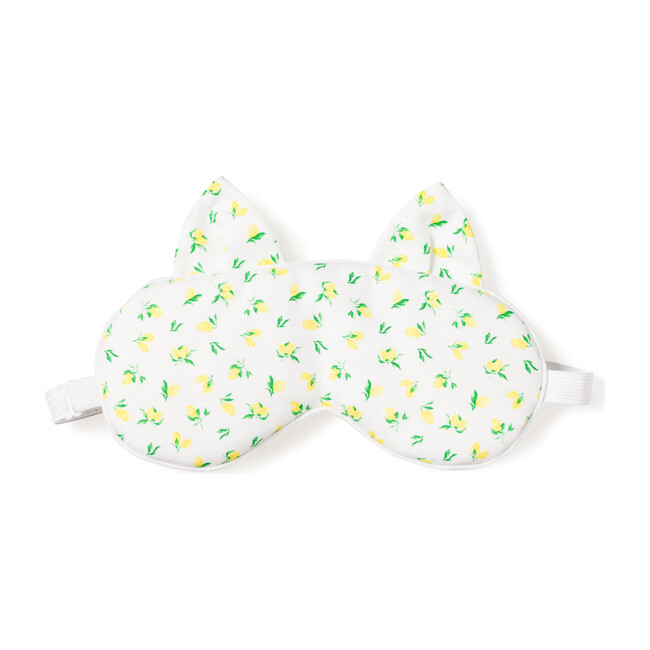 Adult Kitty Eye Mask, Citron