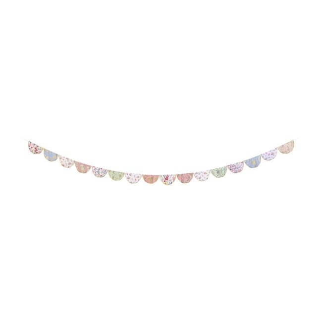 English Garden Scallop Garland - Decorations - 1