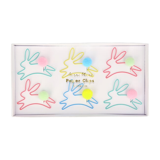 Bunny Shaped Paper Clips - Paper Goods - 1