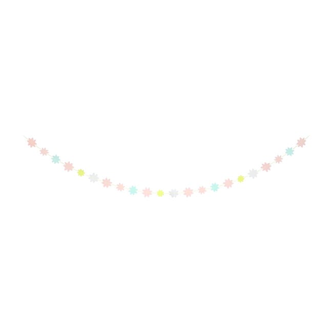Fabric Floral Garland