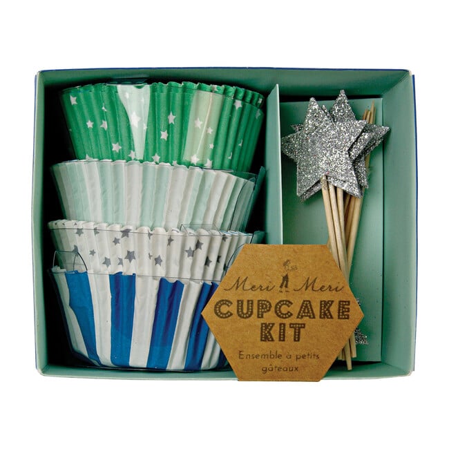 Blue Star Cupcake Kit
