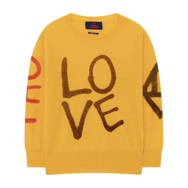 Bull Sweater, Yellow Logo