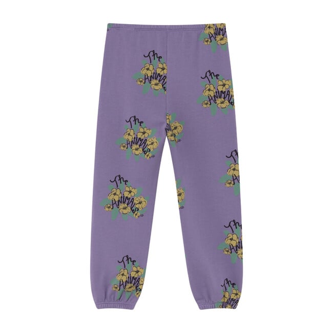 Dromedary Trousers, Purple Flowers
