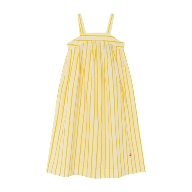 Giraffe Dress, White Stripes - Dresses - 1