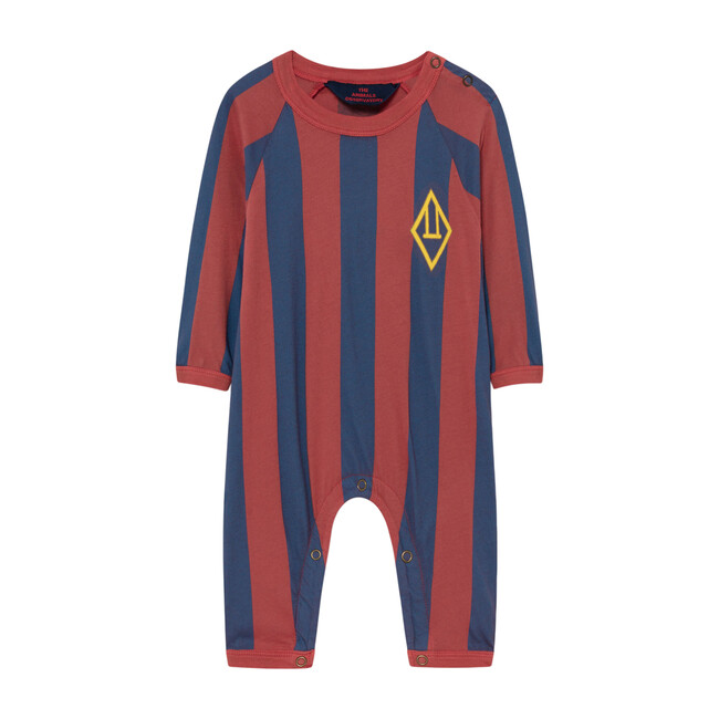Owl Baby Pajamas, Red Stripes