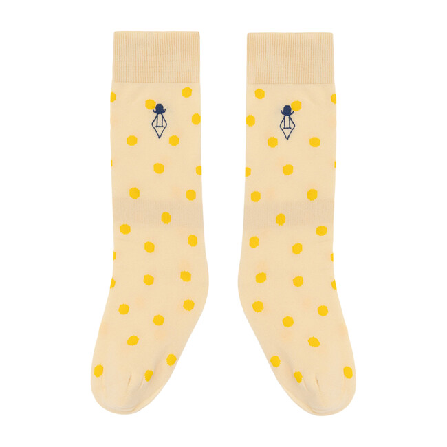 Hen Socks, White Logo