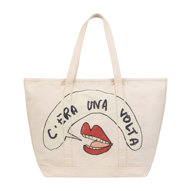 Tote Bag, White Mouth