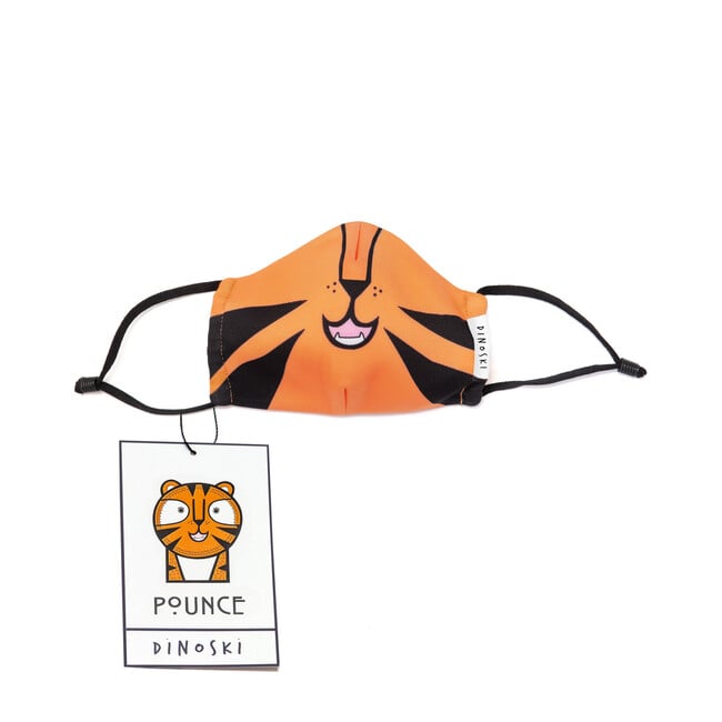 Pounce the Tiger Kids Face Mask - Face Masks - 1