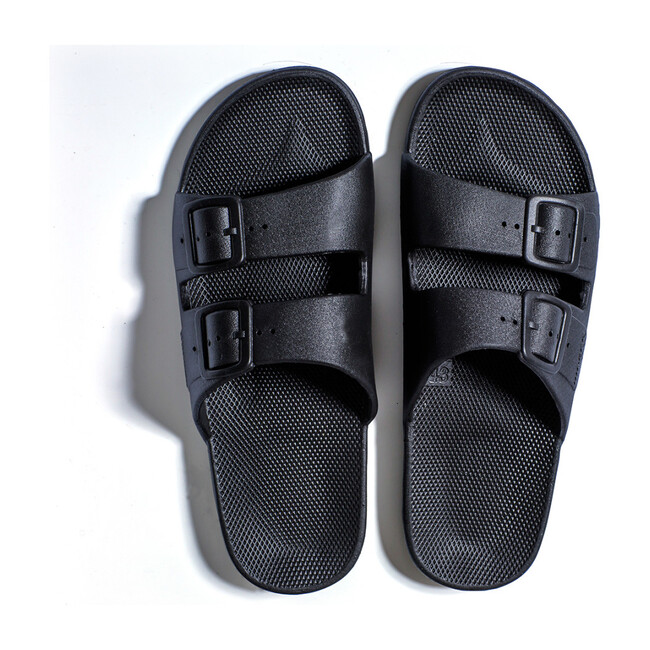 Moses Two Band Slide, Black