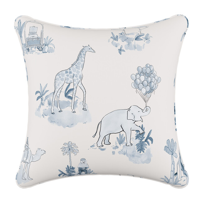 Pillow, Malin Toile Blue