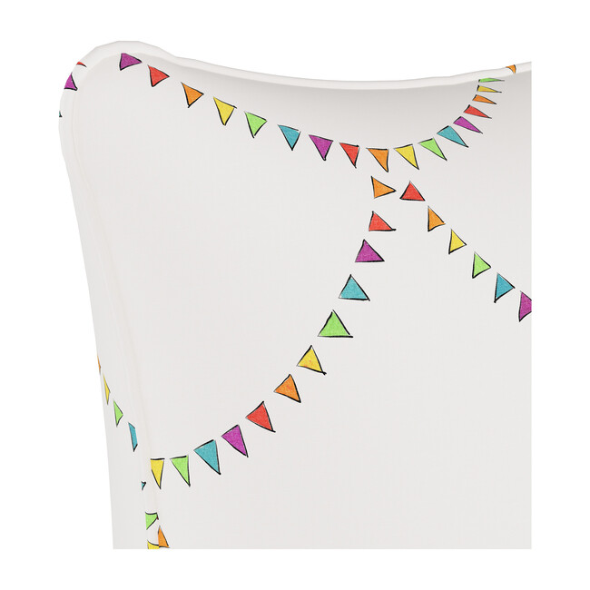 Pillow, Bunting Scallop Multi