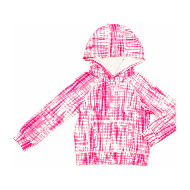 Larson Hoodie, Pink Print