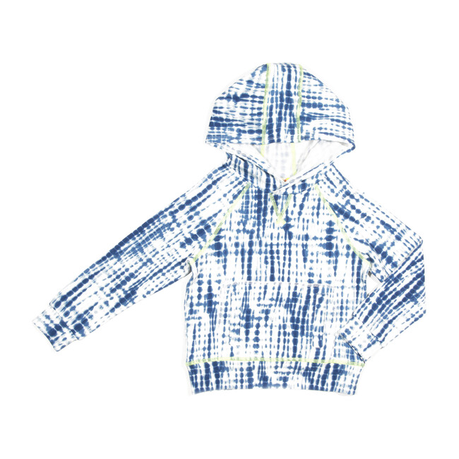 Larson Hoodie, Navy Print