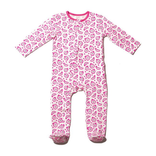 Classic Zipper Footie, Pom