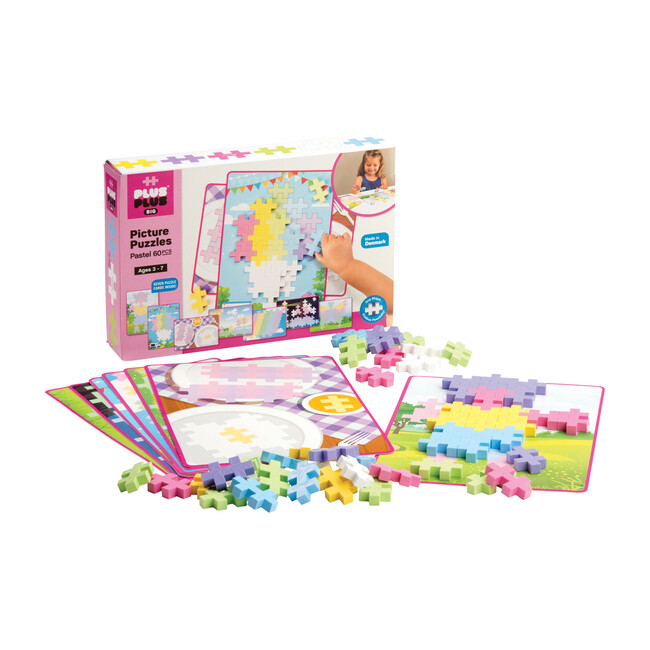 BIG Picture Puzzles, Pastel - STEM Toys - 1