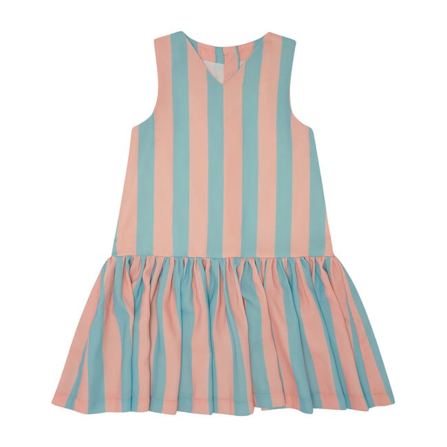 Wish You Were Here Dress, Vertical Stripe - Dresses - 1